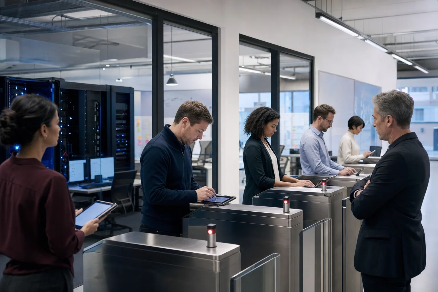 Interdisziplinäres Team prüft die Freigabe eines KI-Systems entlang klarer Kontrollpunkte