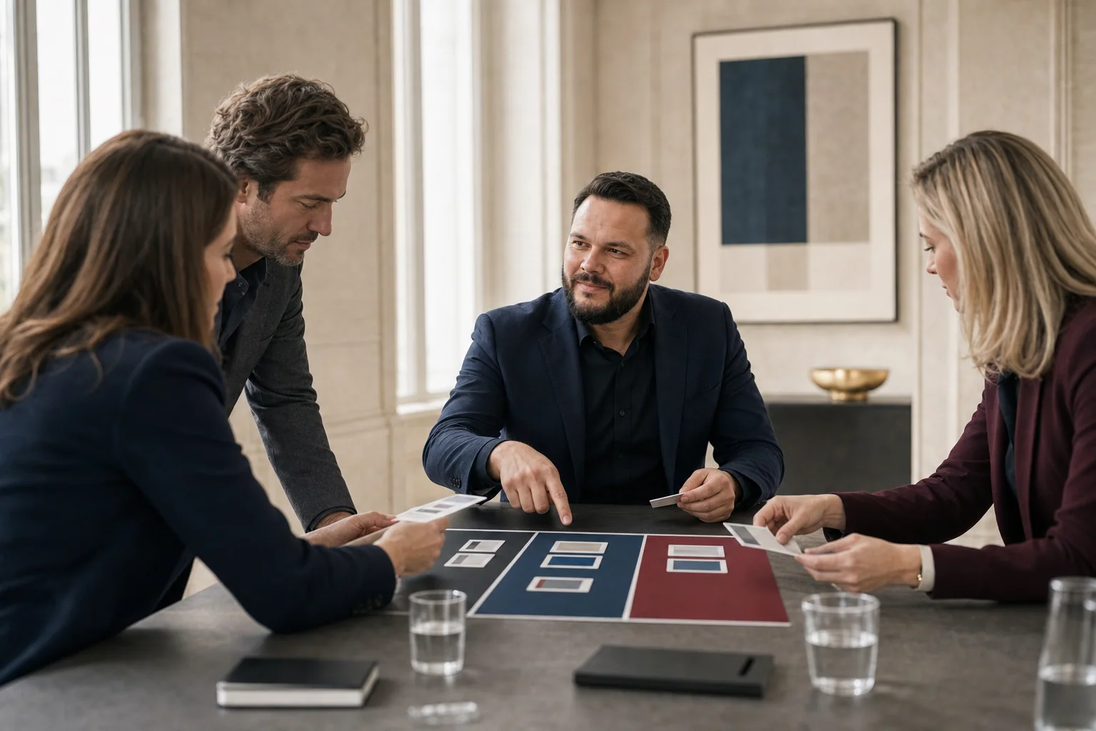 Entscheidungsteam ordnet digitale Investitionen entlang messbarer Wirkung